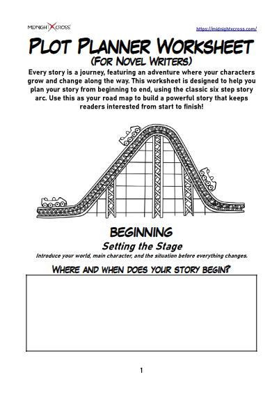 Novel Story Planner Preview 1